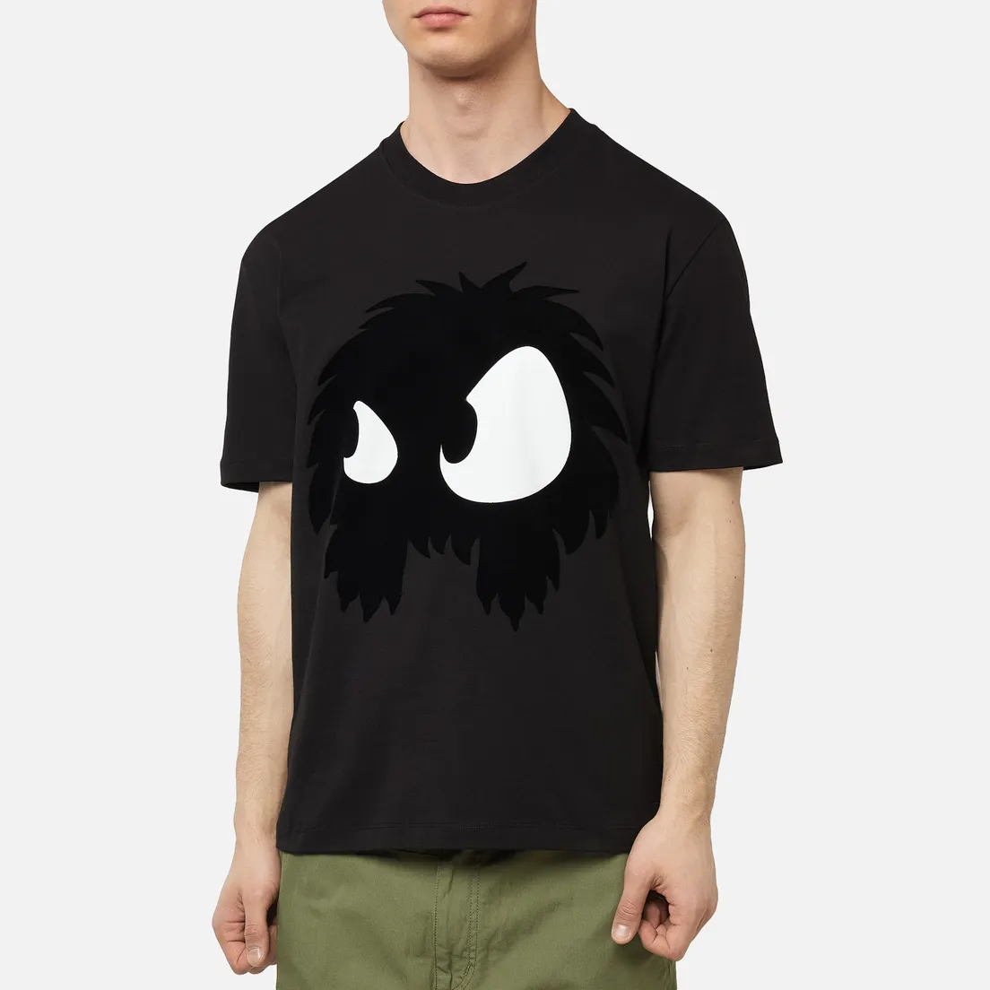 McQ Alexander McQueen Мужская футболка Dropped Shoulder Chester Monster