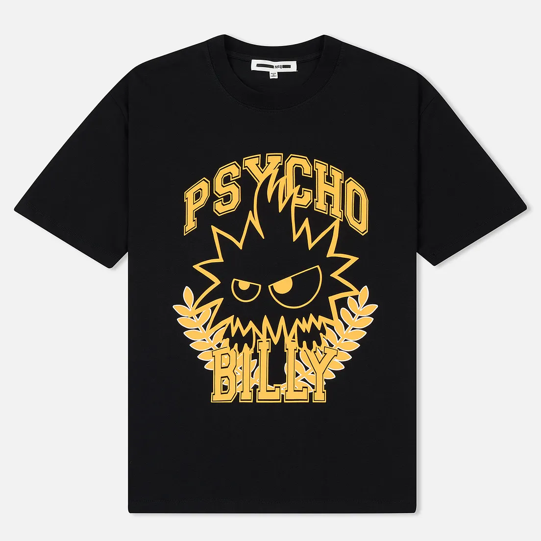 McQ Alexander McQueen Мужская футболка Dropped Shoulder Psycho Billy