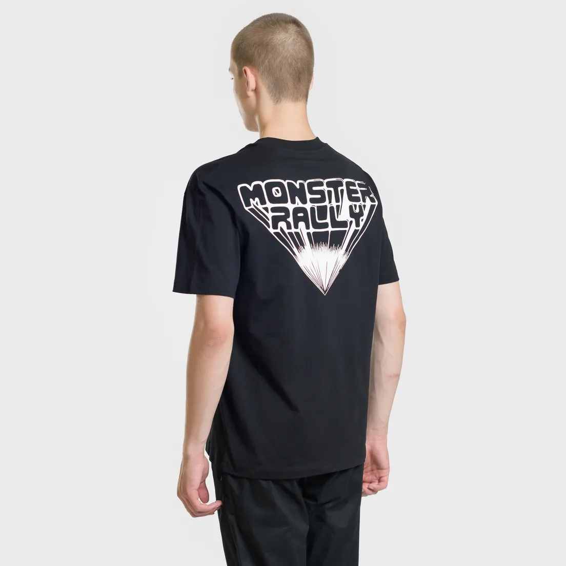McQ Alexander McQueen Мужская футболка Monster Rally Dropped Shoulder