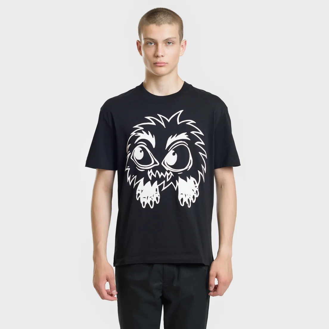 McQ Alexander McQueen Мужская футболка Monster Rally Dropped Shoulder