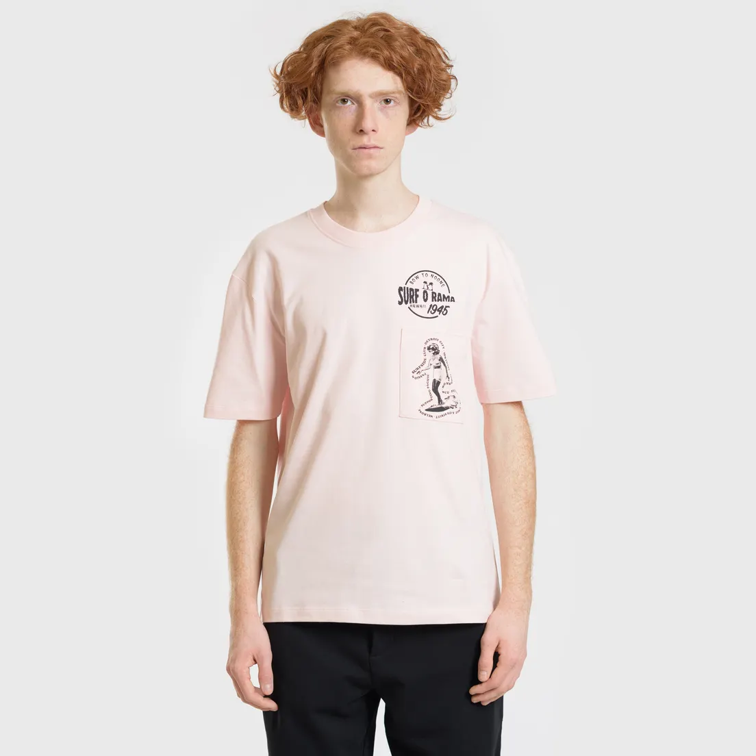 McQ Alexander McQueen Мужская футболка Pocket Surfer Girl