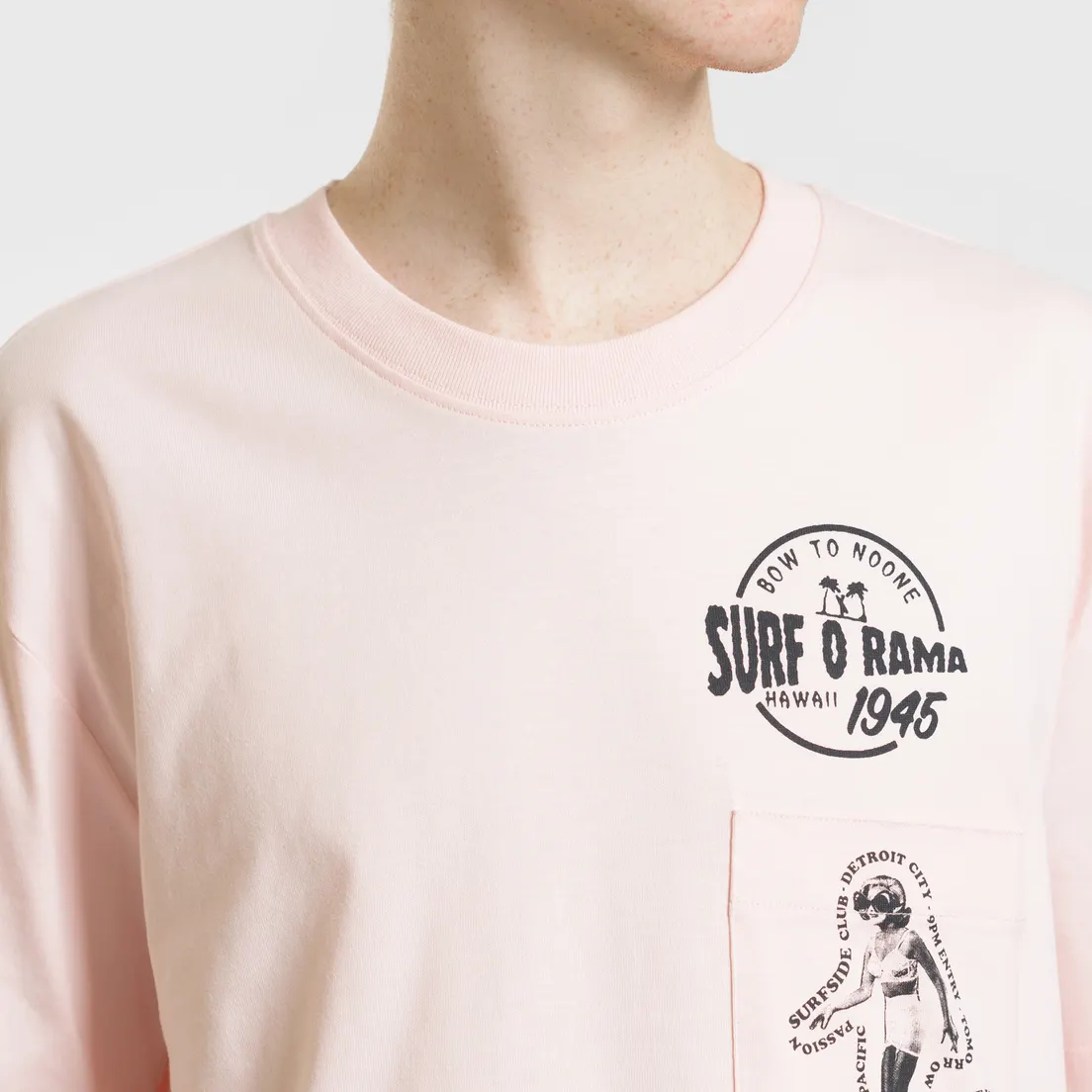 McQ Alexander McQueen Мужская футболка Pocket Surfer Girl