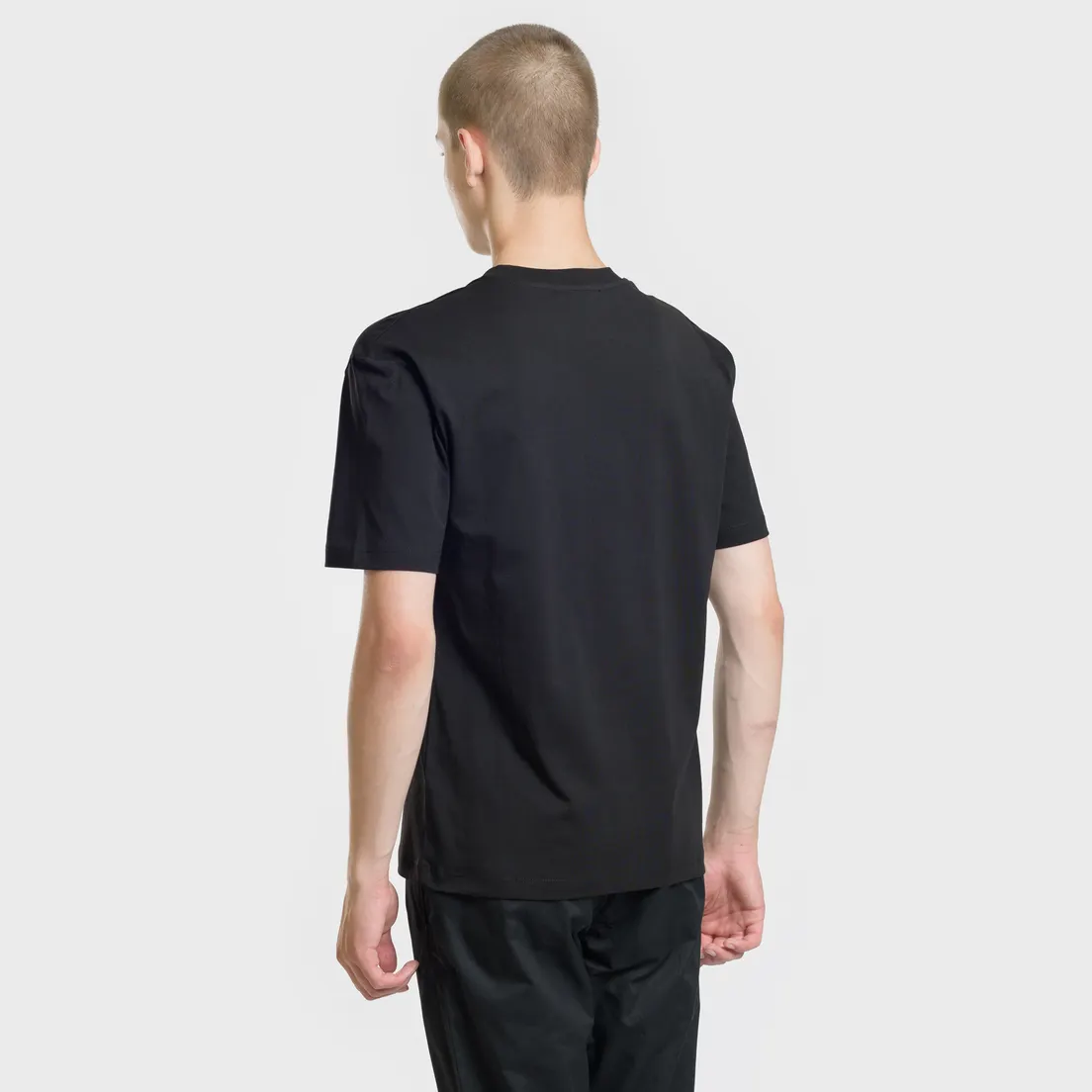 McQ Alexander McQueen Мужская футболка Screenprint Monster Dropped Shoulder