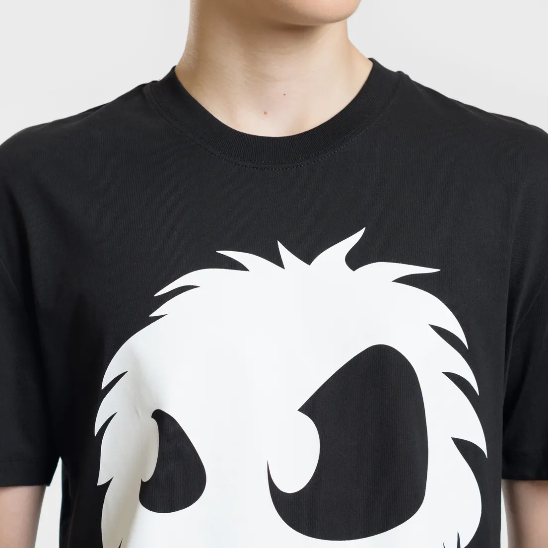 McQ Alexander McQueen Мужская футболка Screenprint Monster Dropped Shoulder