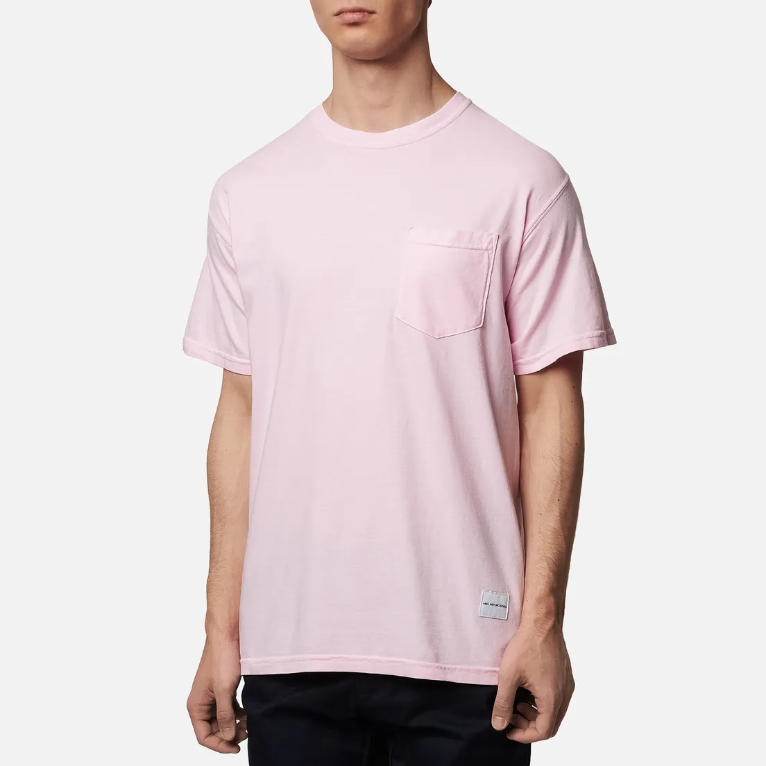 MKI Miyuki-Zoku Мужская футболка Garment Dyed Pocket