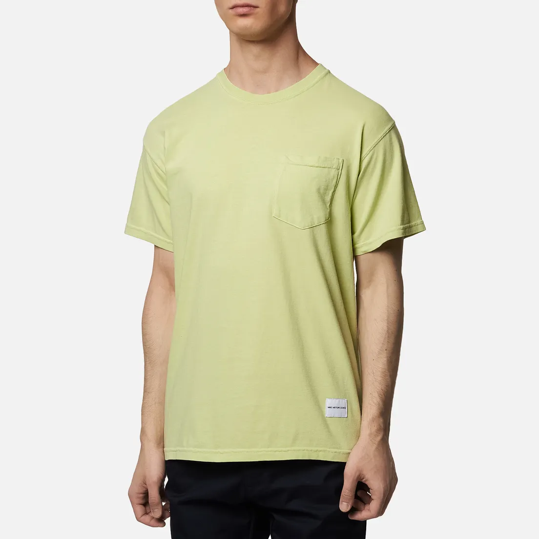 MKI Miyuki-Zoku Мужская футболка Garment Dyed Pocket