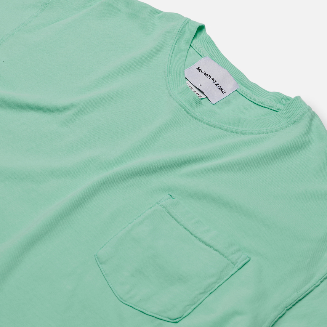 MKI Miyuki-Zoku Мужская футболка Garment Dyed Pocket