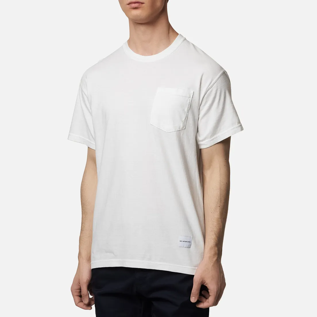 MKI Miyuki-Zoku Мужская футболка Garment Dyed Pocket