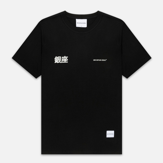 Мужская футболка MKI Miyuki-Zoku, цвет чёрный, размер S