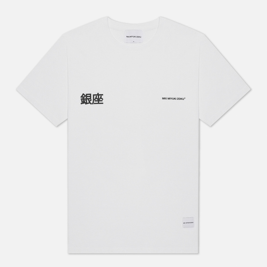 Мужская футболка MKI Miyuki-Zoku Ginza White