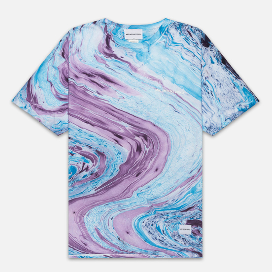 Мужская футболка MKI Miyuki-Zoku Marble Blue/Purple