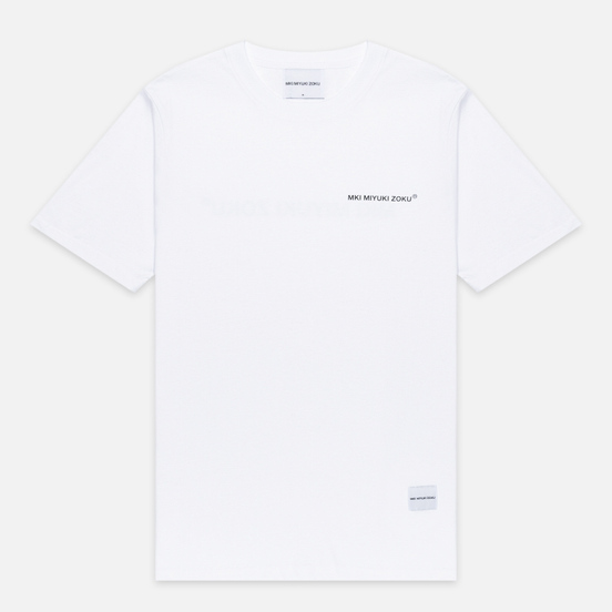 Мужская футболка MKI Miyuki-Zoku Registered Logo White