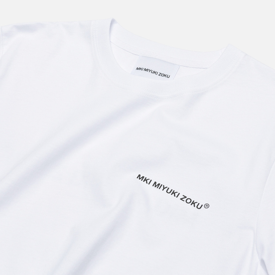 Мужская футболка MKI Miyuki-Zoku Registered Logo White