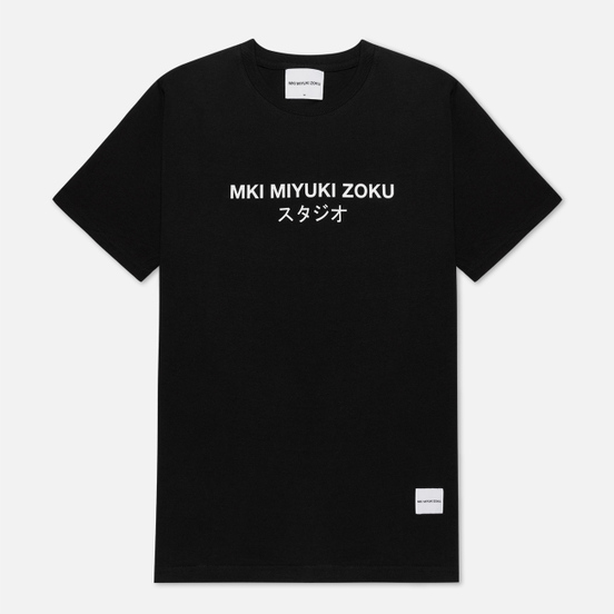 Мужская футболка MKI Miyuki-Zoku Studio Classic Logo Black