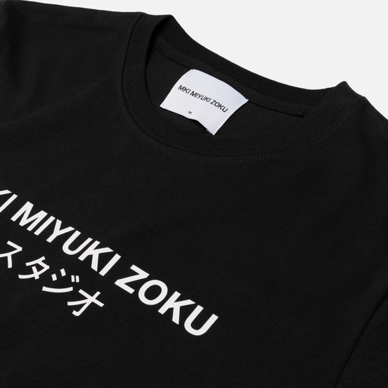 Мужская футболка MKI Miyuki-Zoku Studio Classic Logo Black