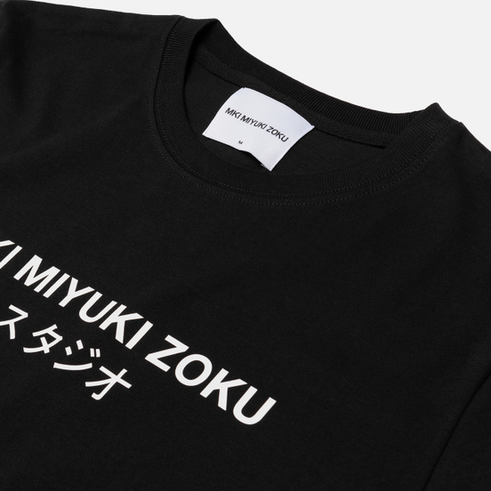 Мужская футболка MKI Miyuki-Zoku Studio Classic Logo Black