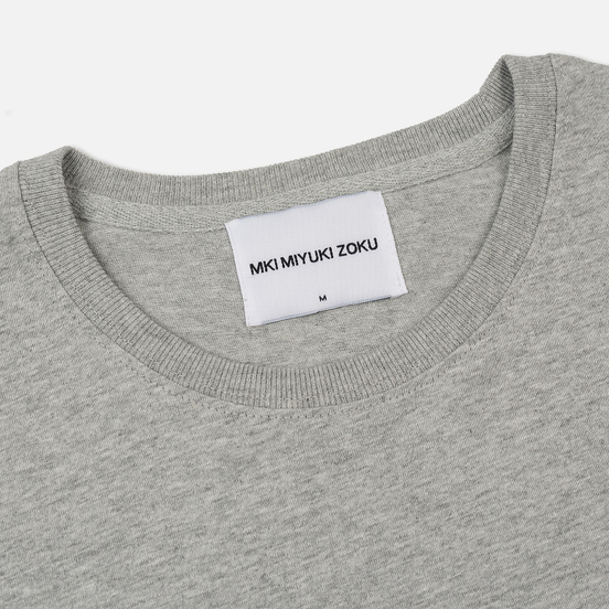 Мужская футболка MKI Miyuki-Zoku Studio Classic Logo Grey