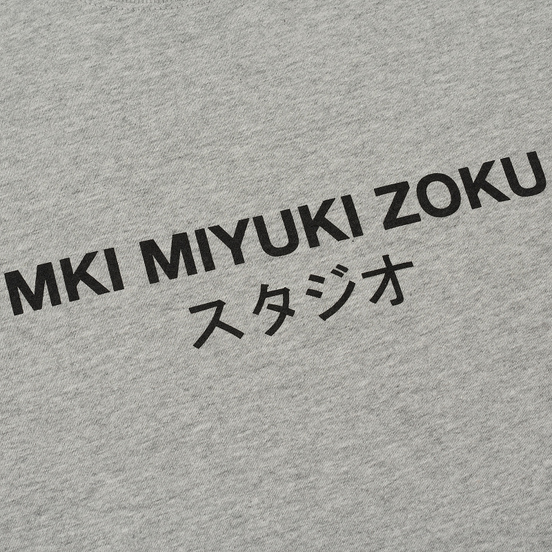 Мужская футболка MKI Miyuki-Zoku Studio Classic Logo Grey