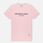 Мужская футболка MKI Miyuki-Zoku Studio Classic Logo Pink фото - 0