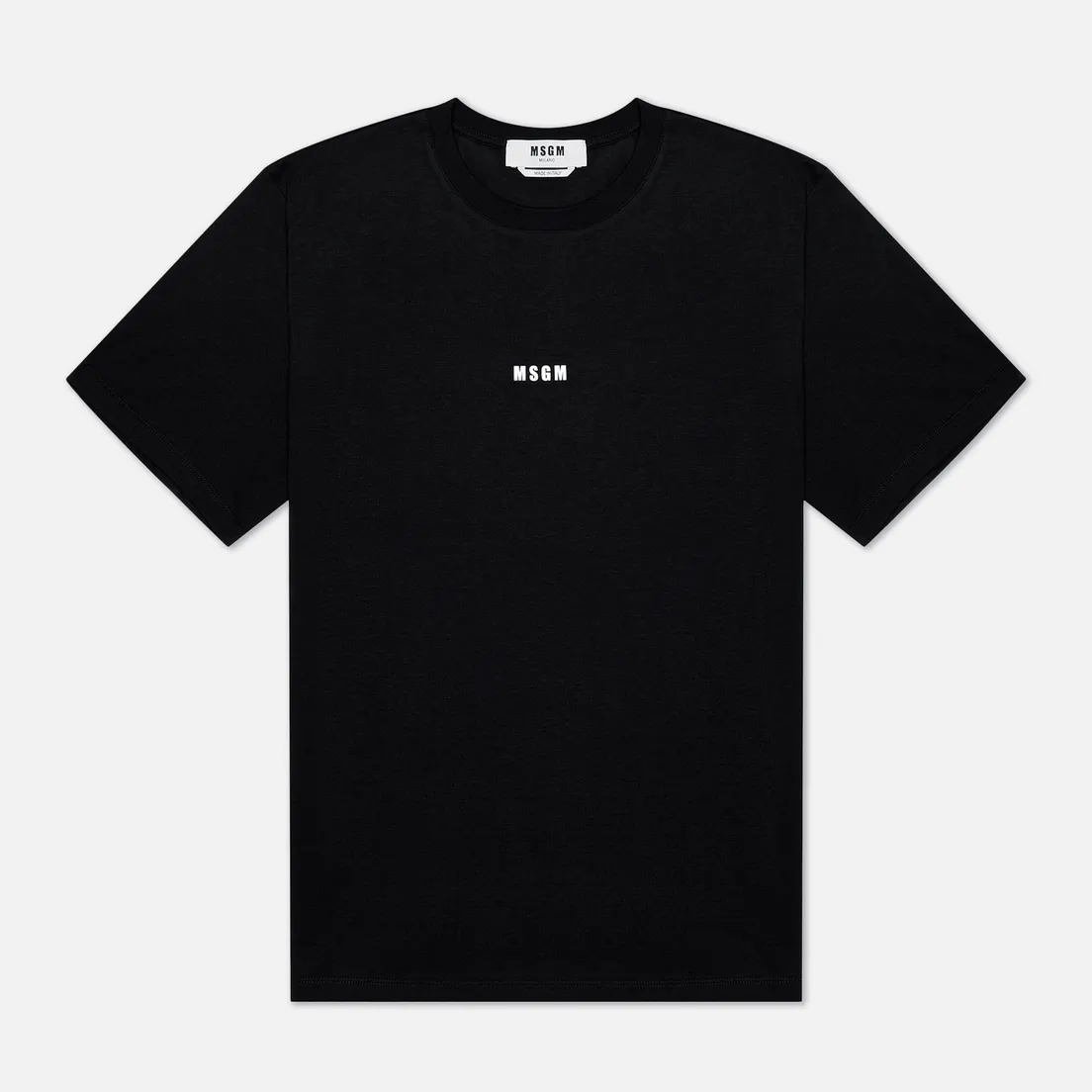 MSGM Мужская футболка Micro Logo Print MSGM