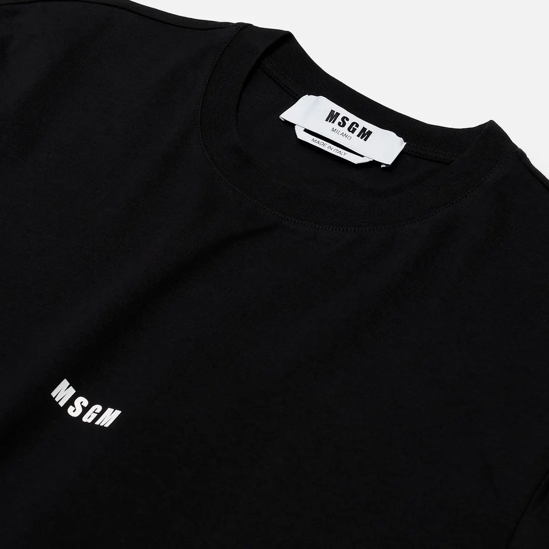 MSGM Мужская футболка Micro Logo Print MSGM