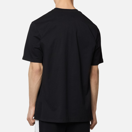 Мужская футболка MSGM Micro Logo Print MSGM Black
