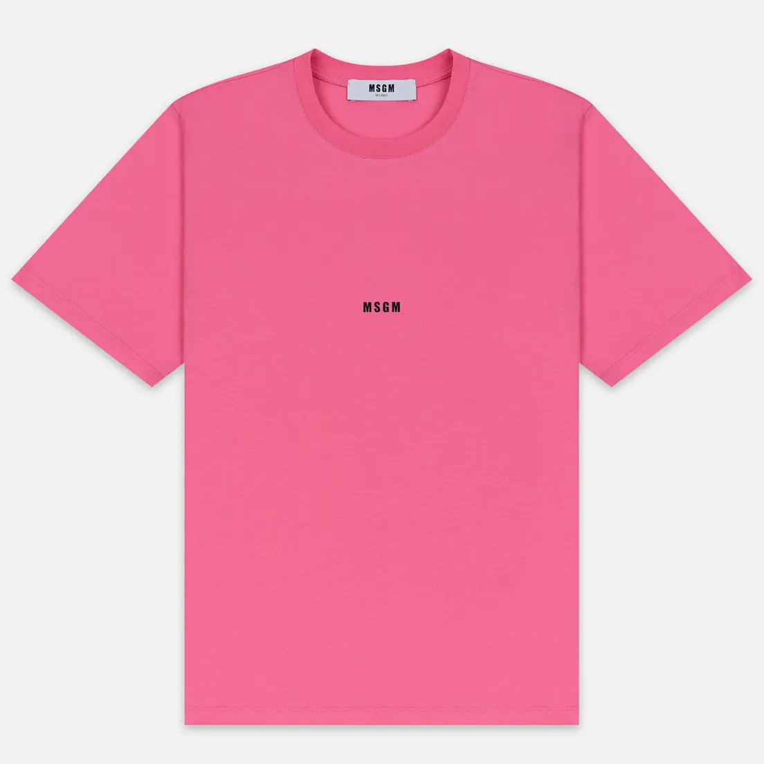 MSGM Мужская футболка Micro Logo Print MSGM