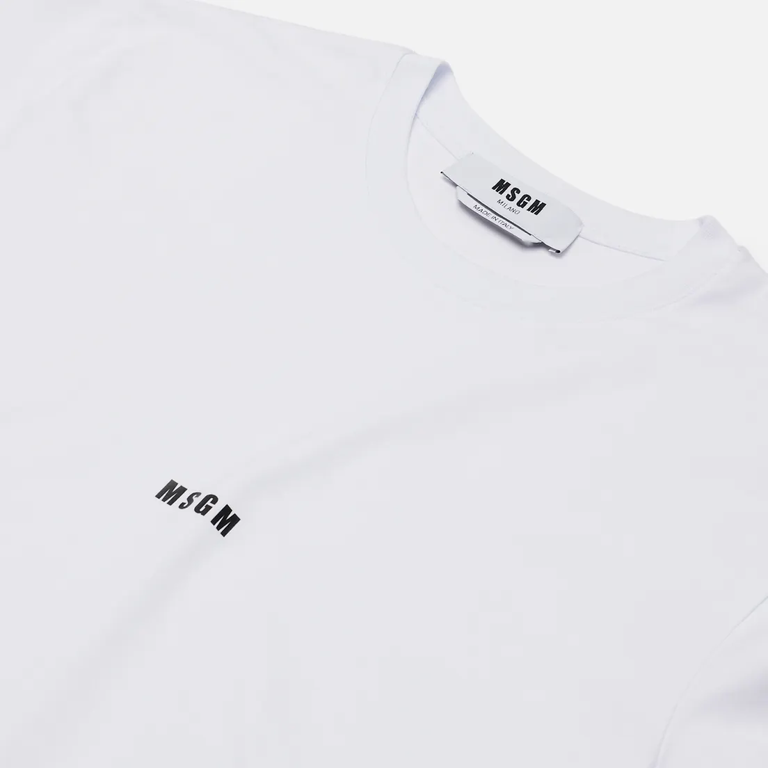 MSGM Мужская футболка Micro Logo Print MSGM