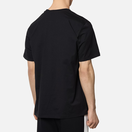 Мужская футболка MSGM Raised Logo Black