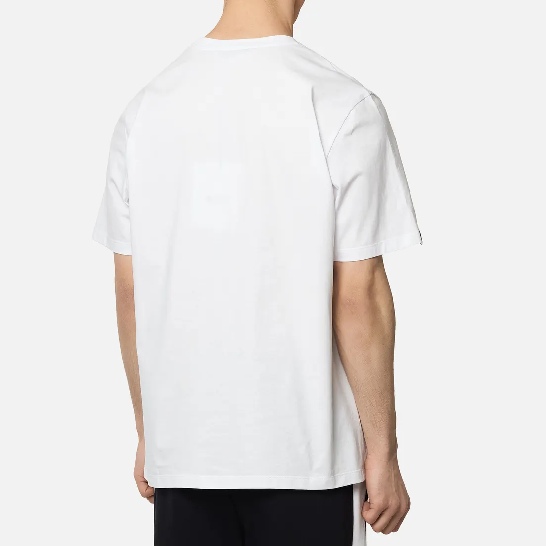 MSGM Мужская футболка Raised Logo