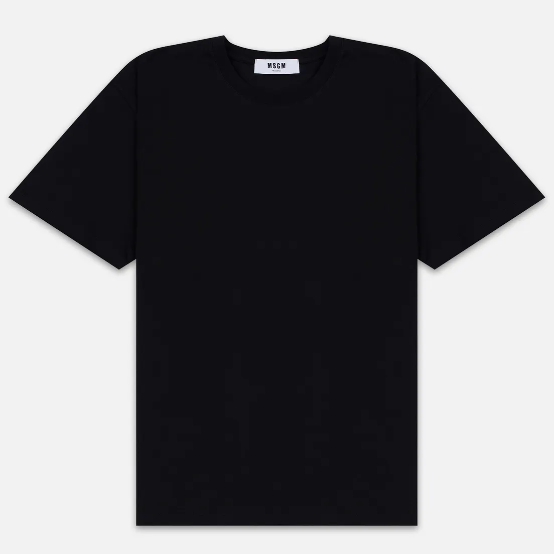 MSGM Мужская футболка Scoop Neck Back Print