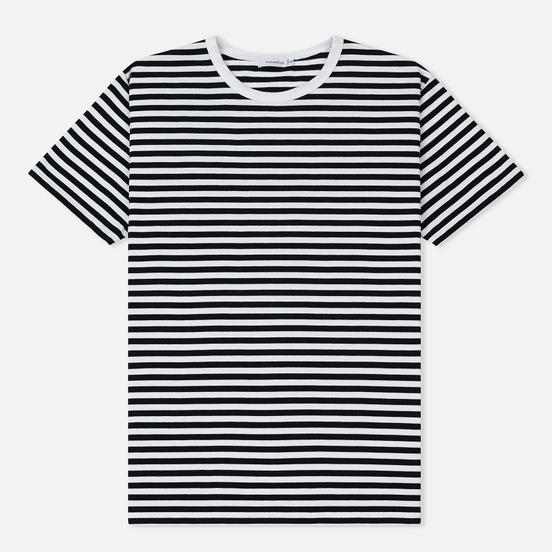 Мужская футболка Nanamica Coolmax St. Jersey Black/White