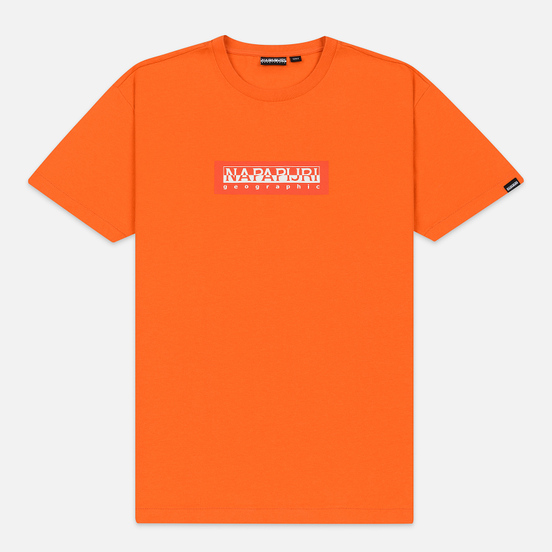 Мужская футболка Napapijri Sox Orange Puffin