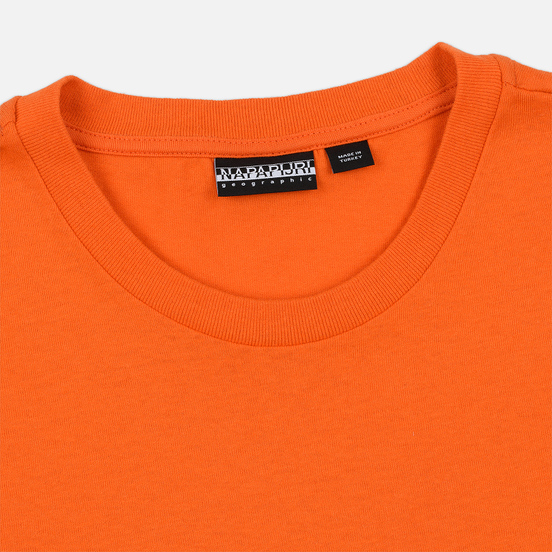 Мужская футболка Napapijri Sox Orange Puffin