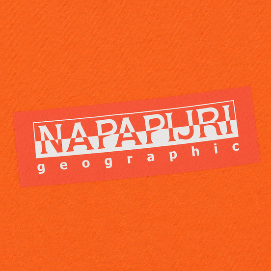 Мужская футболка Napapijri Sox Orange Puffin