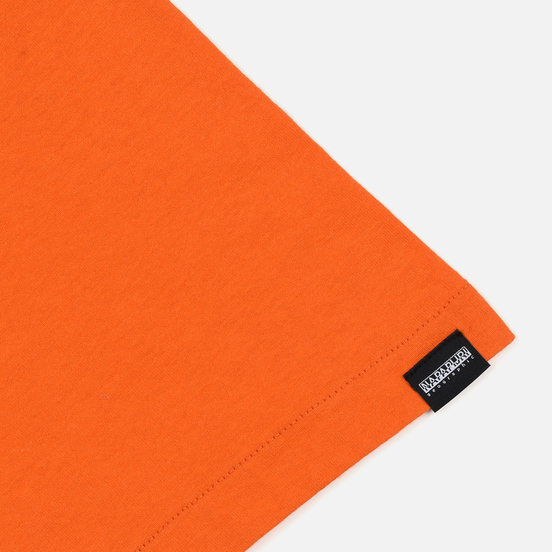 Мужская футболка Napapijri Sox Orange Puffin