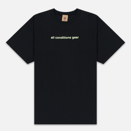 Мужская футболка Nike ACG NRG 3D Graphic Logo Black