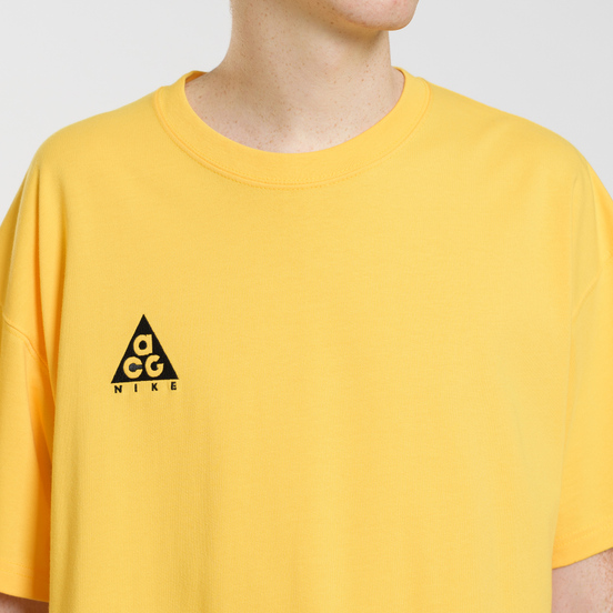 Мужская футболка Nike ACG NRG Logo Amarillo/Black