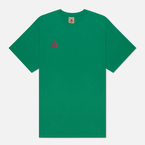 Мужская футболка Nike ACG NRG Logo Lucid Green/Sport Fuchsia