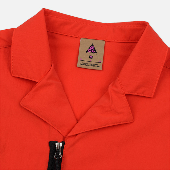 Мужская рубашка Nike ACG NRG SS Habanero Red/Black