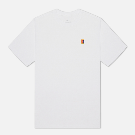 Мужская футболка Nike Court Embroidered White