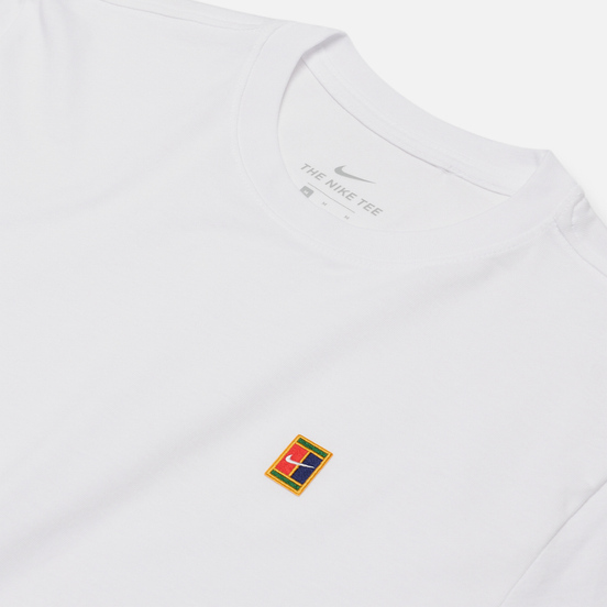 Мужская футболка Nike Court Embroidered White