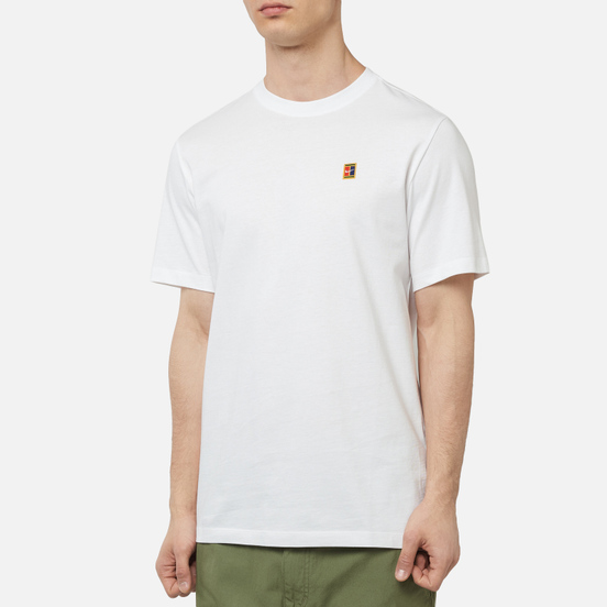 Мужская футболка Nike Court Embroidered White