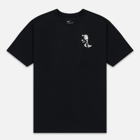 Мужская футболка Nike Dri-Fit Just Buckets Black/Black