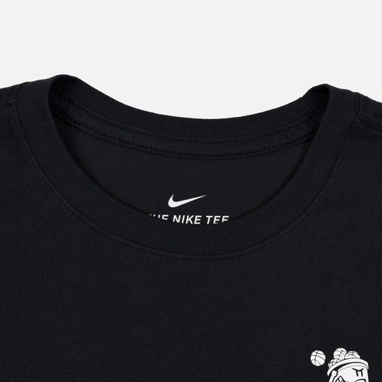 Мужская футболка Nike Dri-Fit Just Buckets Black/Black