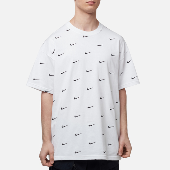 Мужская футболка Nike NRG Swoosh Logo White