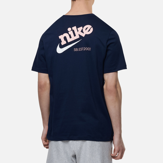 Мужская футболка Nike SB Dry DFC Tech Obsidian/Obsidian/Storm Pink