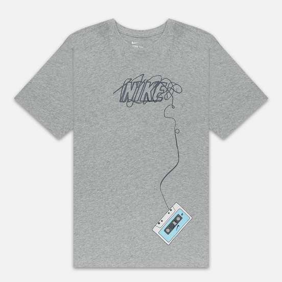 Мужская футболка Nike SB Please Rewind Dark Grey Heather/Black