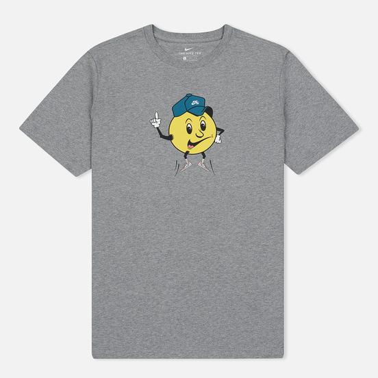 Мужская футболка Nike SB Swoosh Face Dark Grey Heather