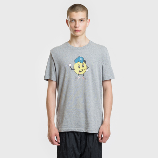 Мужская футболка Nike SB Swoosh Face Dark Grey Heather